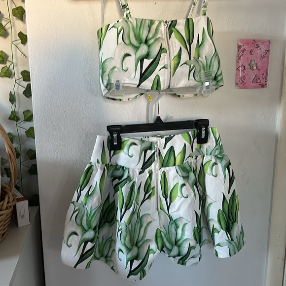 Fashion nova crop top and skirt set - Picture 2 of 3
